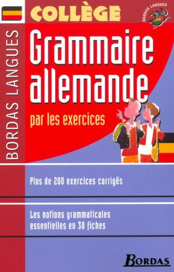 GRAMM ALLEMANDE PAR EXERCICES