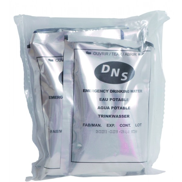 Eau de survie 4Water – 4 x 125 ml