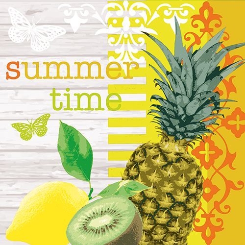 Serviette “Summer Time” par 20