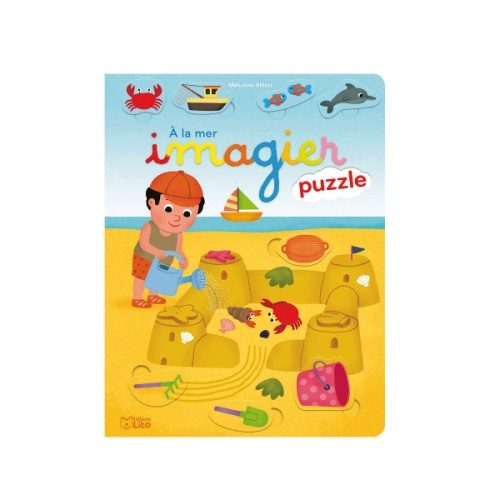 Livre A la mer Imagier puzzle