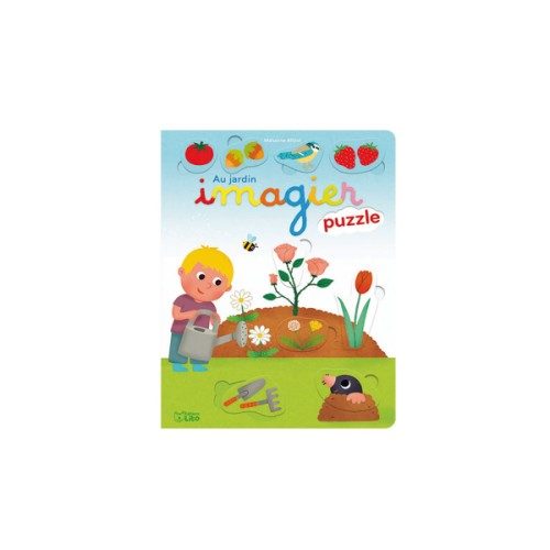 Livre Au jardin Imagier puzzle