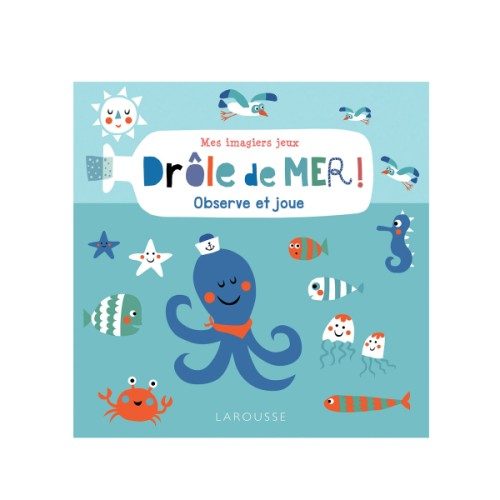 Livre Mes imagiers jeux Drôle de mer