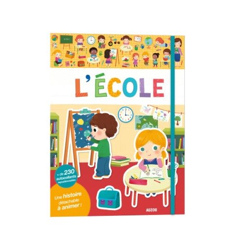 Livre Mes premiers autocollants L’école