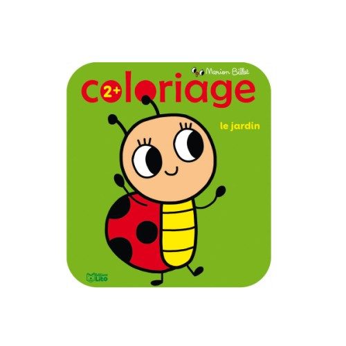 Livre Coloriage le jardin