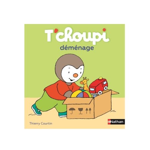 Livre T’choupi déménage
