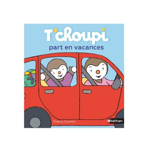Livre T’choupi part en vacances