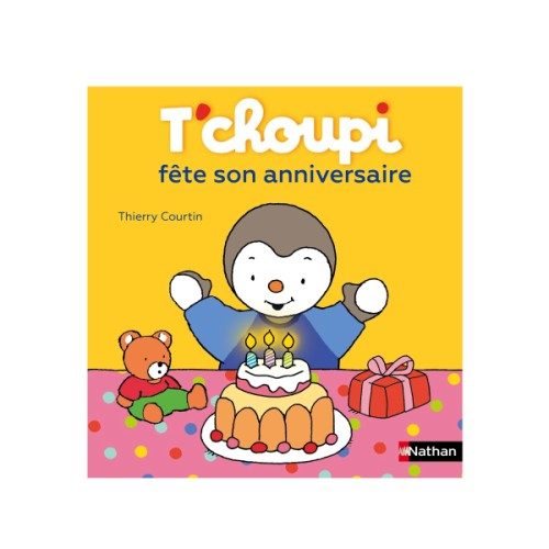 Livre T’choupi fête son anniversaire