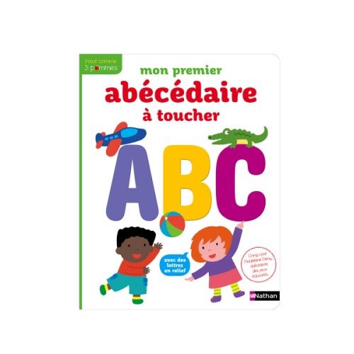 Livre Mon premier abécédaire à toucher Haut comme 3 pommes