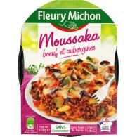 plat cuisiné Moussaka au bœuf Fleury Michon