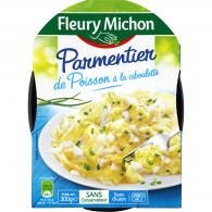 Plat cuisiné parmentier poisson Fleury Michon