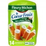 Surimi fromage ail & fines herbes Fleury Michon