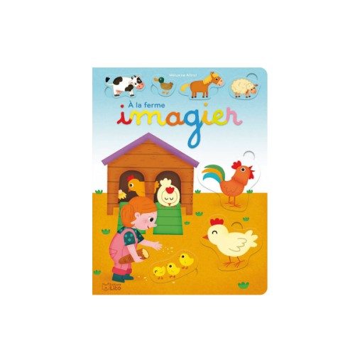 Livre A la ferme Imagier puzzle