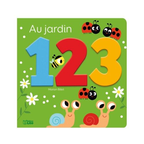 Livre Au jardin 1.2.3