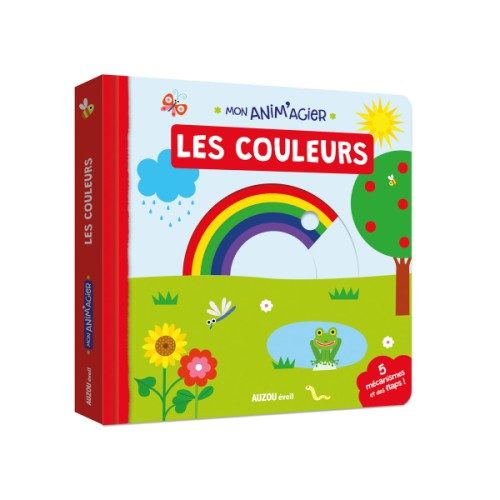Livre Mon anim’agier Les couleurs