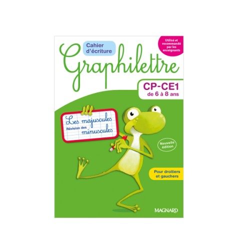 Livre Graphilettre de CP à CE1 Les majuscules