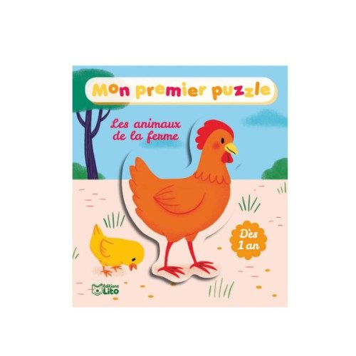 Livre Mon premier puzzle Les animaux de la ferme