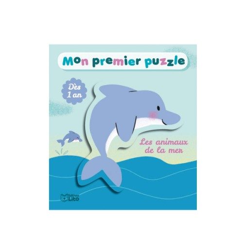 Livre Mon premier puzzle Les animaux de la mer