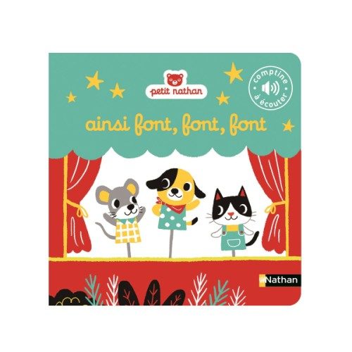 Livre sonore Ainsi font font font