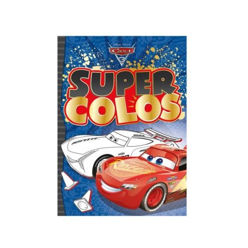 Livre Cars 3 Super colo
