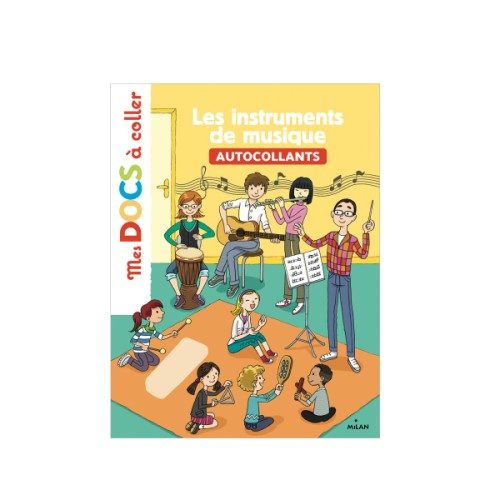Livre Les instruments de musique Mes docs à coller