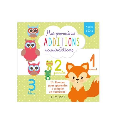 Livre Mes premières additions et soustractions Larousse