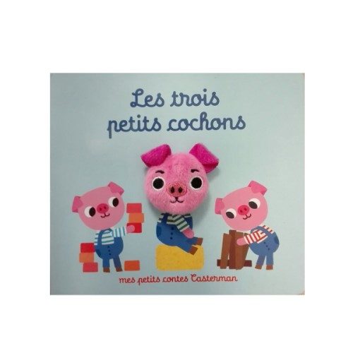 Livre marionnette Les trois petits cochons