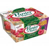 Yaourts fraise framboise Panier de Yoplait