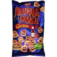 Biscuits apéritif goût ketchup Monster Munch