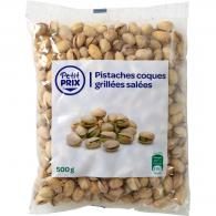 Pistaches coques grillées salées ‘Petit Prix’