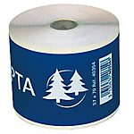 10 Bobines 2 exemplaires autocopiants – Exacompta – (1 blanc, 1 jaune) 76 mm (l), 60 mm Ø, 12 mm Ø mandrin), 19 m (L)