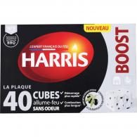 Cubes allume-feu sans odeur Harris