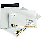 Pochettes Plastipost Bande adhésive Blanc Sans Fenêtre LA COURONNE 42 (H) x 31 (l) cm Blanc – 25 / Paquet