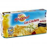 Biscuits apéritif Crackers/nature Heudebert