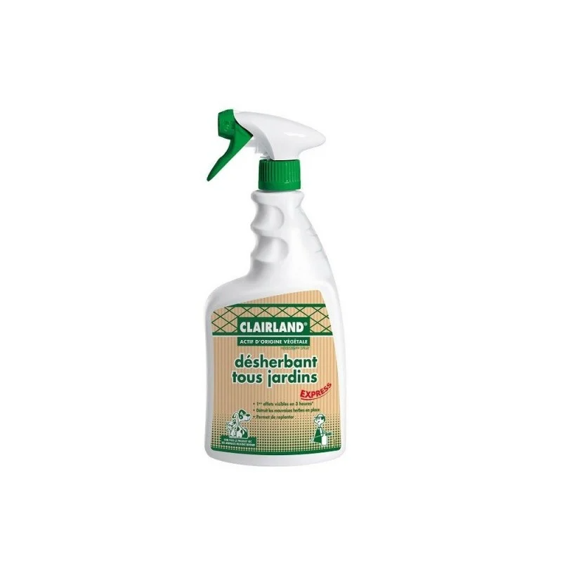 DÉSHERBANT NATUREL EN PULVÉRISATEUR
