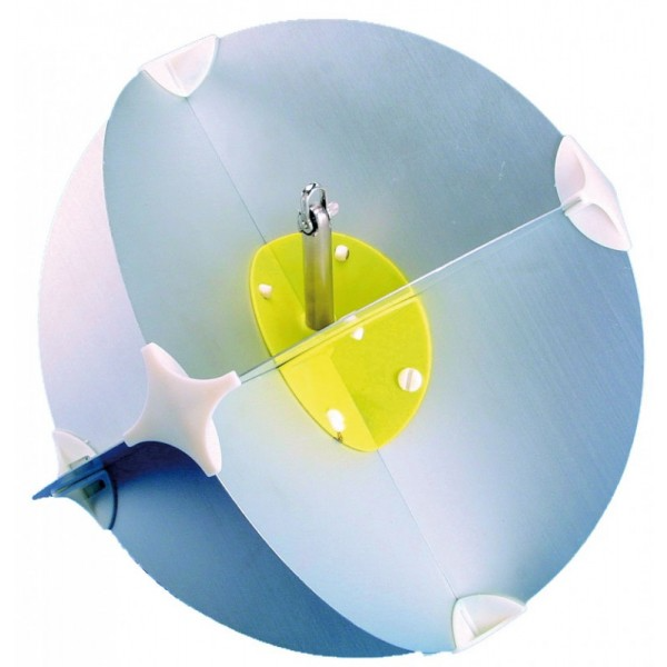 Réflecteur radar 4Water aluminium avec embouts plastiques