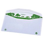 Enveloppes recyclées Gommée Blanc Sans Fenêtre Erapure C5/6 11,4 (H) x 22,9 (l) cm 80 g/m² – 1000 / Paquet