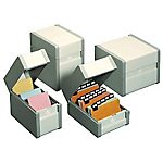 Boîte à fiches – Acco Val-Rex – Classement en largeur – 148 x 210 mm – blanc