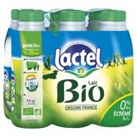 Lait bio écrémé Lactel