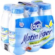 Lait demi écrémé sans lactose Matin Léger Lactel