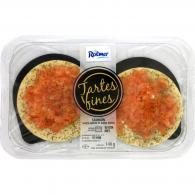 Tartes saumon aneth baies roses Rolmer