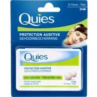 Protection auditive cire naturelle, 27 dB Quies