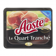 Jambon cru, quart pré-tranché Aoste