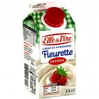 Crème liquide fleurette 30% MG Elle & vire