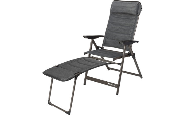 Berger Slimline Fauteuil pliable & Set Repose-jambes Anthracite