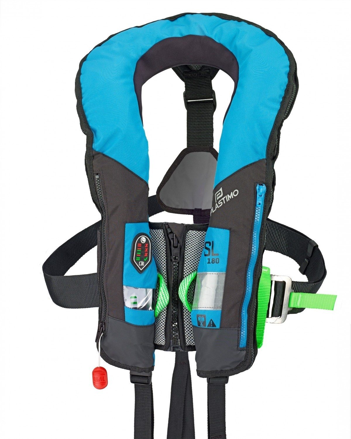 Gilet gonflable Plastimo SL 180N Pro-Sensor Bleu + harnais