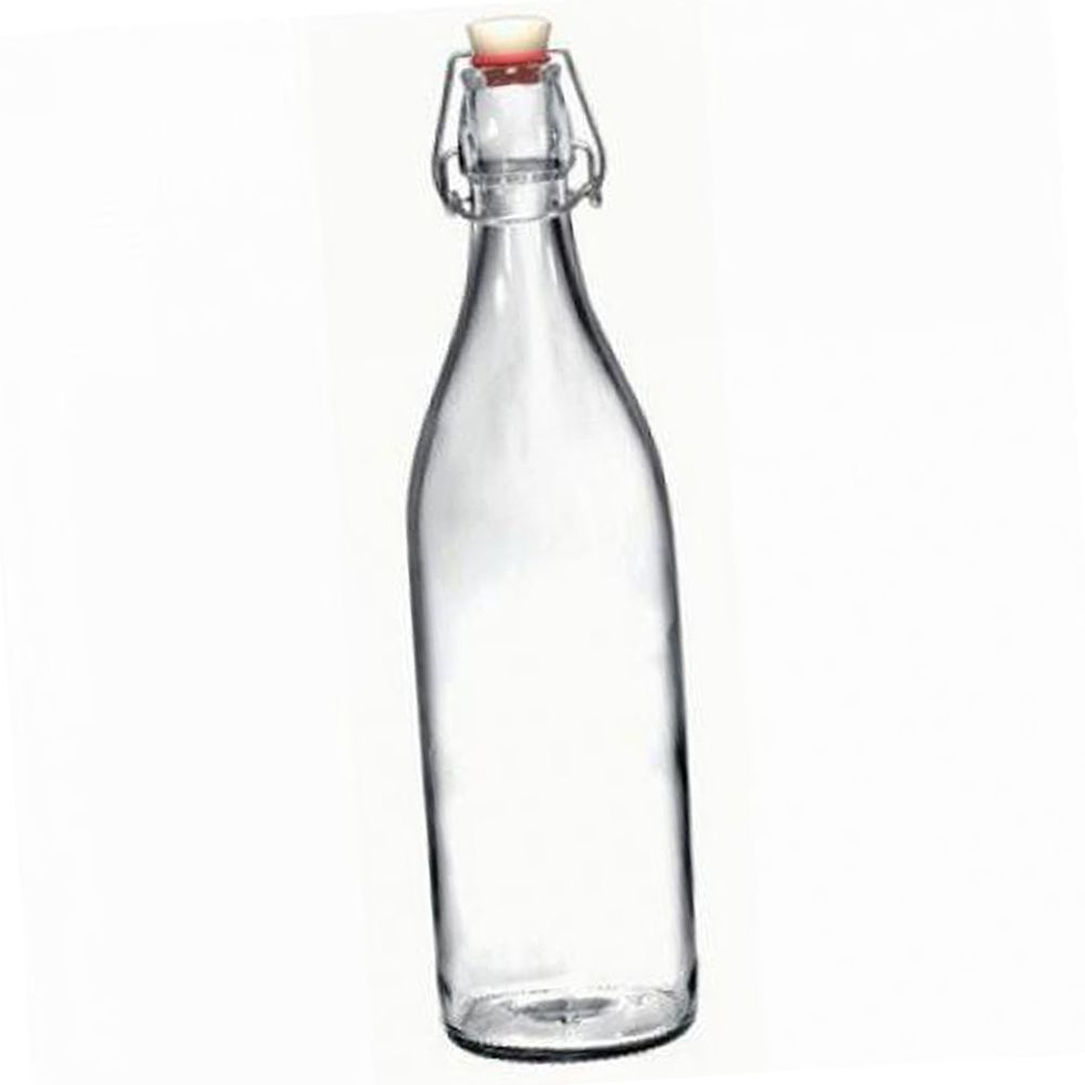 bouteille en verre bouteille de jus d’eau bouteille de vin liqueur bouteille de stockage de miel 1000ml