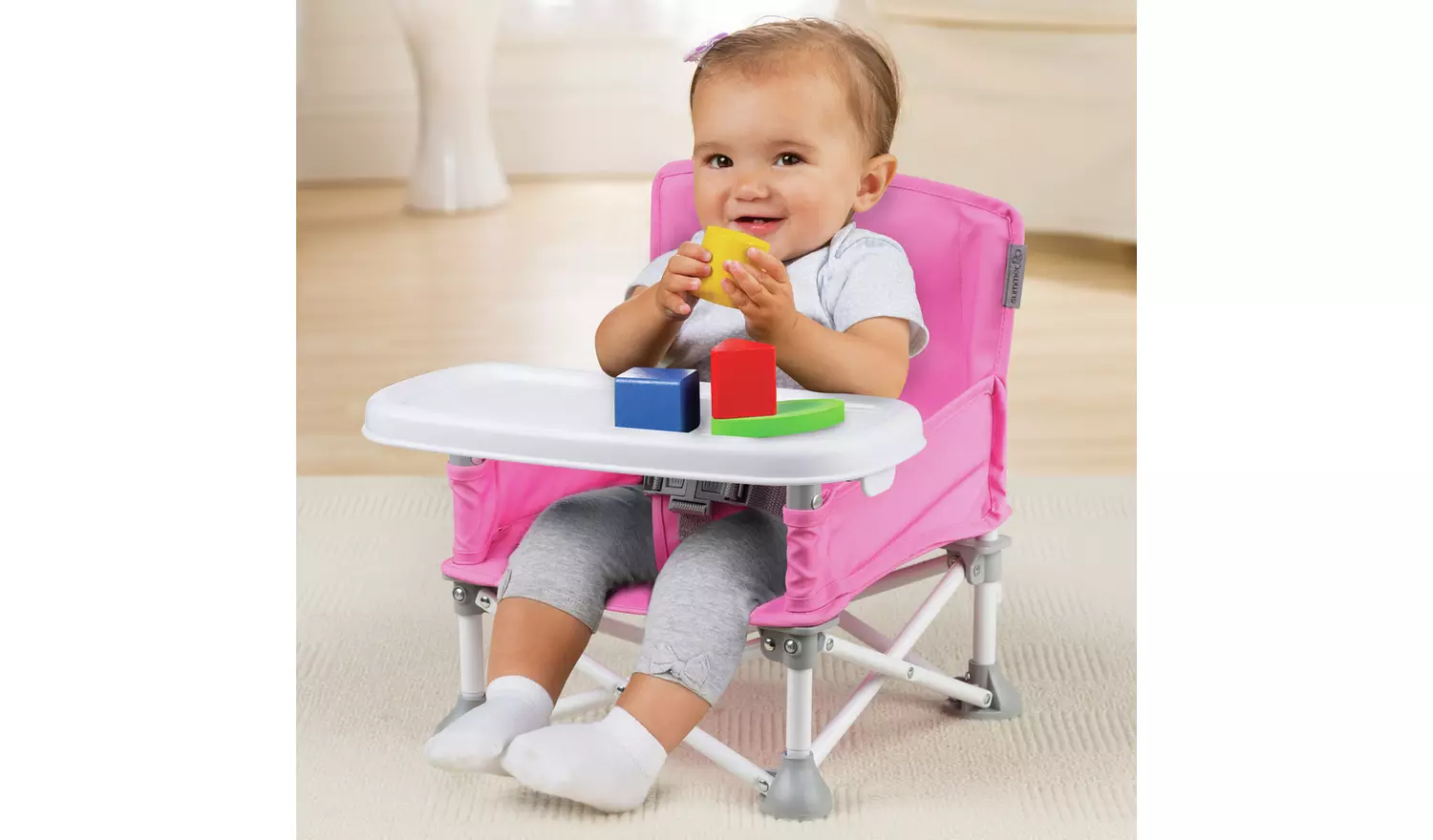 Summer Infant Pop N Sit Booster Seat – Pink