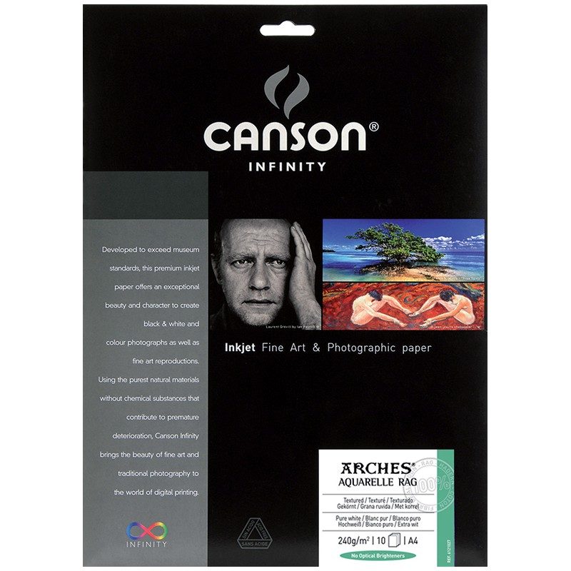 Infinty arches aquarelle grain texturé – Canson