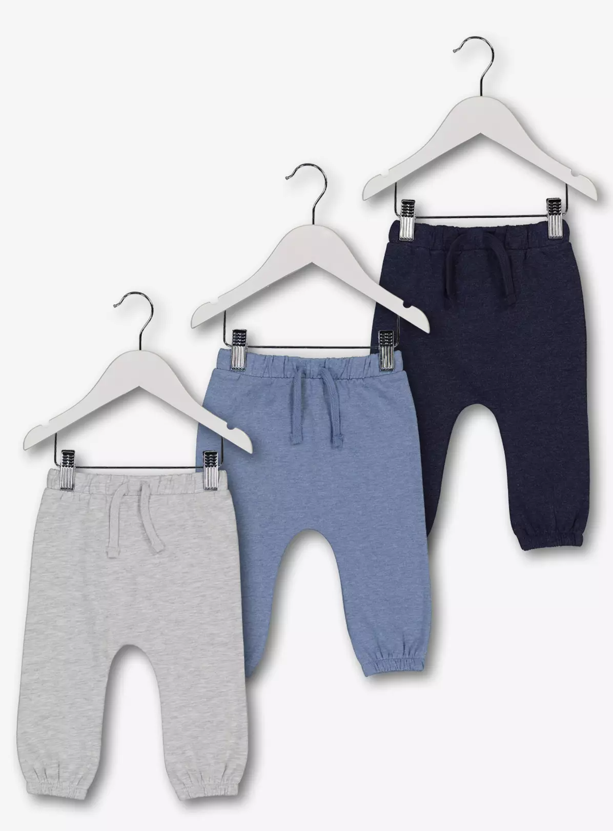 Navy & Grey Jogger 3 Pack – Up to 3 mths