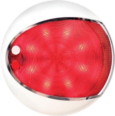 Lampe de coursive EuroLED Hella Marine Touch blanc-rouge